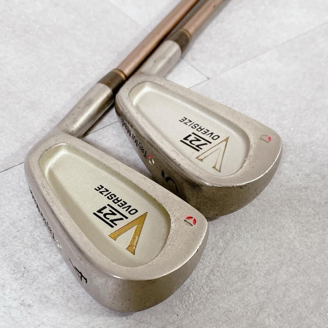  X 097 TaylorMade V 721 oversize アイアン 4 i 5 単体アイアン メンズ