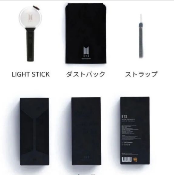 新品未開封 BTS ペンライト Ver.4 アミボム トレカ付 - メルカリ