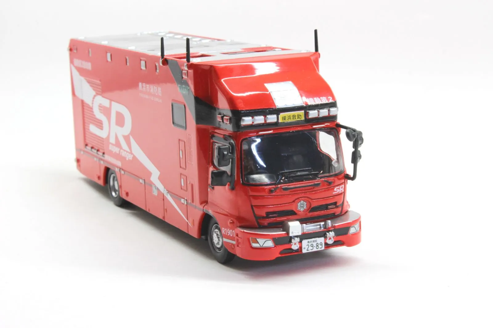 ACTCAR 1/64スケール 横浜市消防局 SR特別高度救助工作車（SR2） ダイ