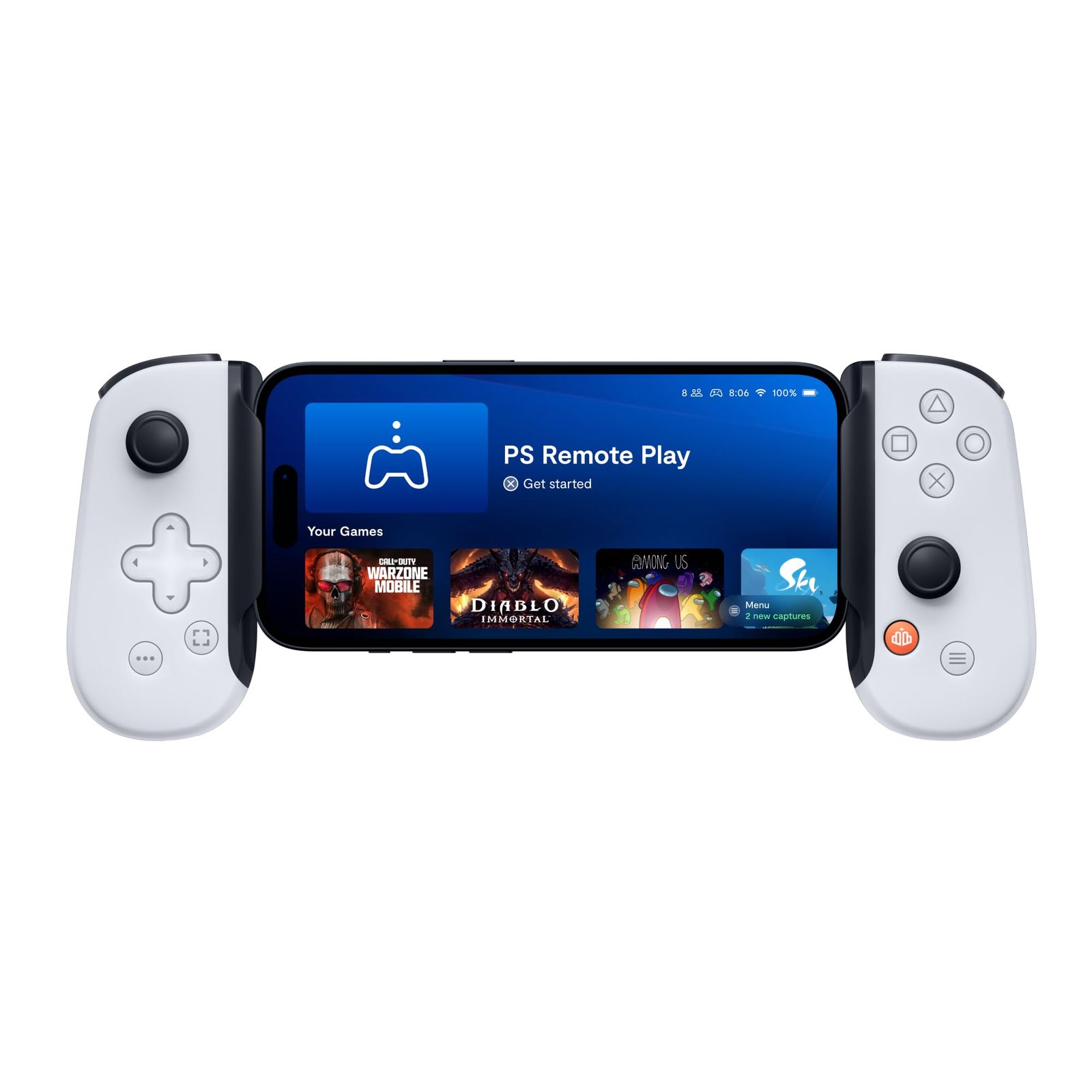 【人気商品】iPhone 15シリーズ（USB-C）- u0026 PlayStationエディション - Android 第2世代 for - あなたの電話をゲームコンソールに変える モバイルゲームコントローラー - One Xbox、PlayStation、および