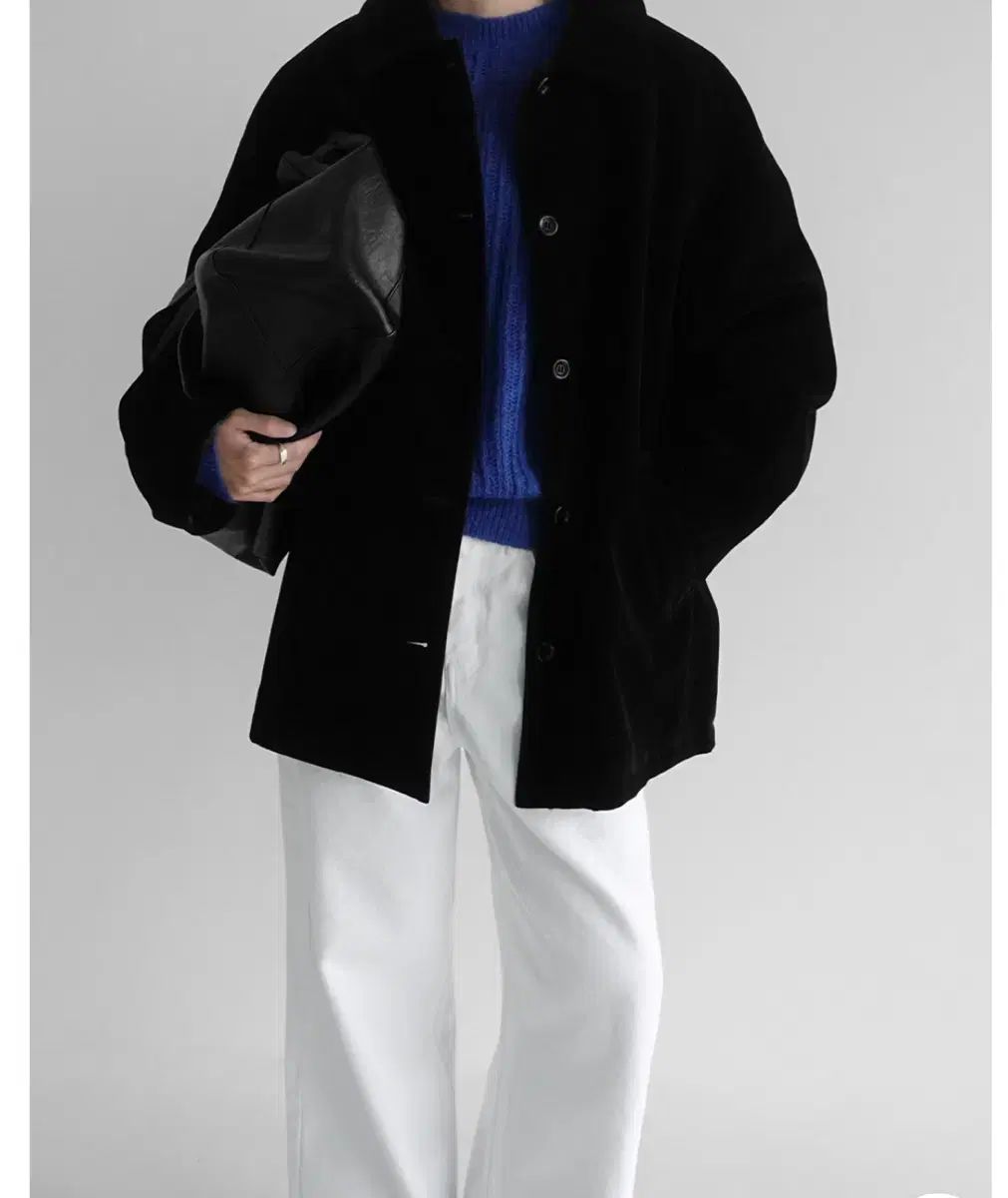 オーバーサイズ スウェード