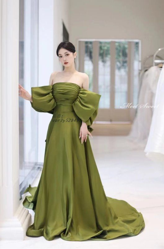 green dress 9号 約Mサイズ(演奏会.ウエディング.結婚式.発表会