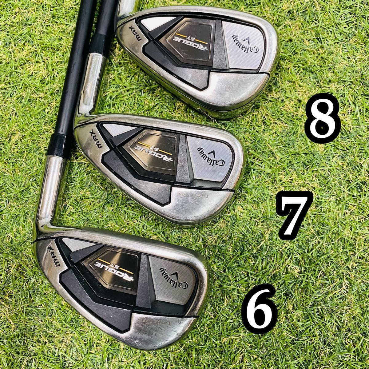 【良品】キャロウェイ ローグST マックス メンズアイアンセット 6本 R Amazon.co.jp: キャロウェイ(Callaway) 右用 アイアンセット