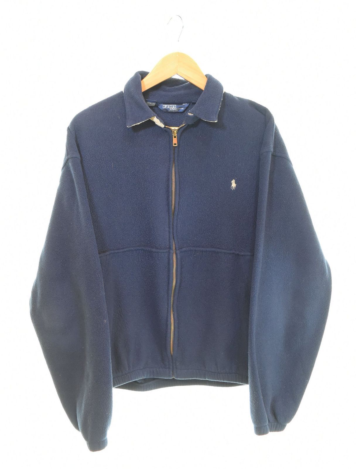 80s〜90s ポロ ラルフローレン スイングトップ 三角タグ USA製 ラルフローレン RalphLauren 90s フリースブルゾン Made in USA