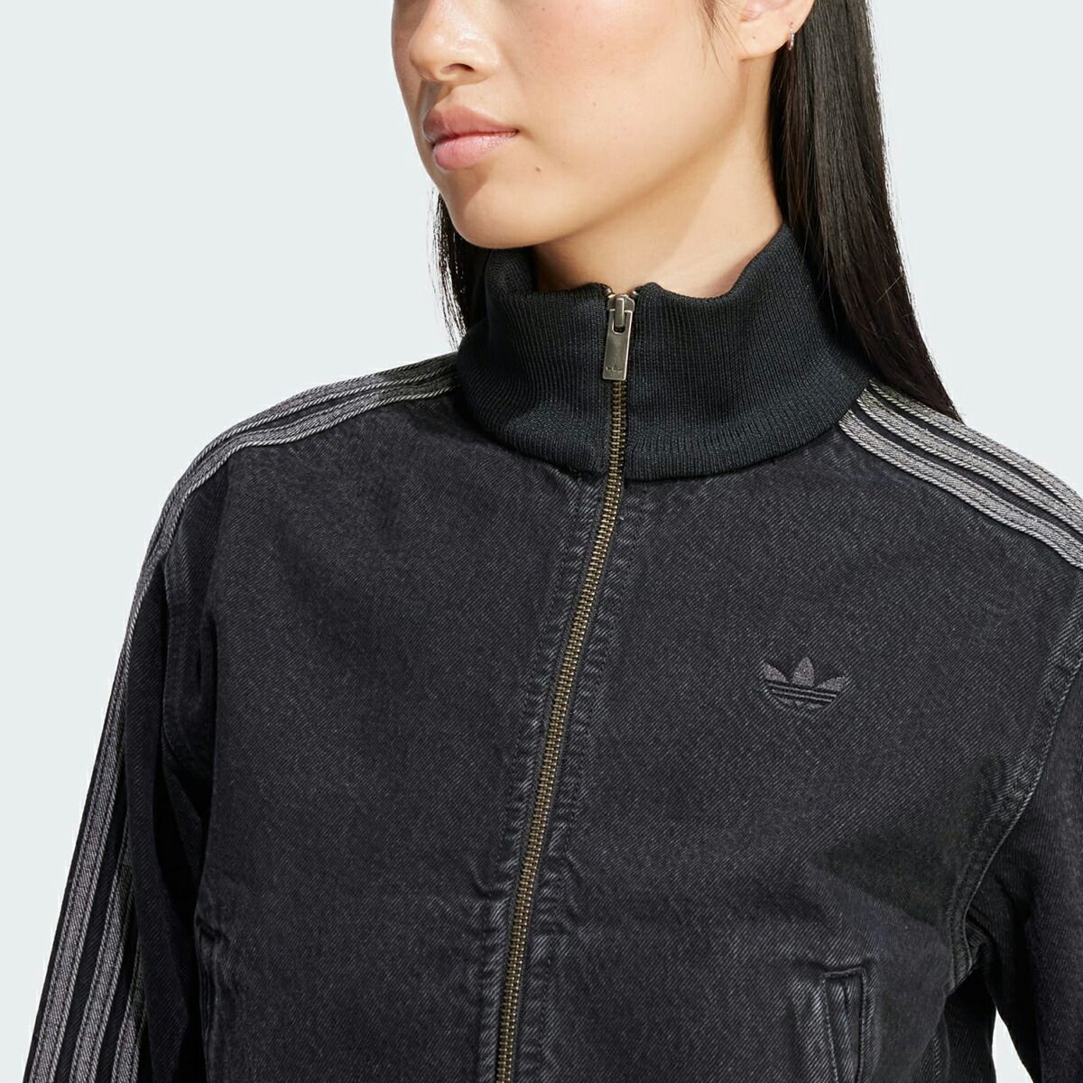 アディダス デニム ファイヤーバード トラックトップ　トゥルーブラック S adidas DENIM FIREBIRD TRACKTOP トゥルーブラックデニム