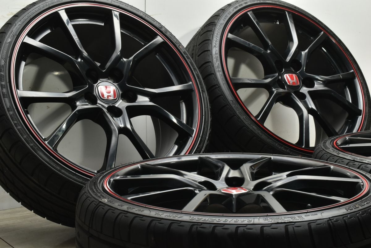 超バリ溝】ホンダ FK8 シビック タイプR 純正 20in 8.5J +60 PCD120