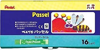 ♥･未開封品 ぺんてる クレヨン パッセル GHPA116D 16色 ar3p5n1