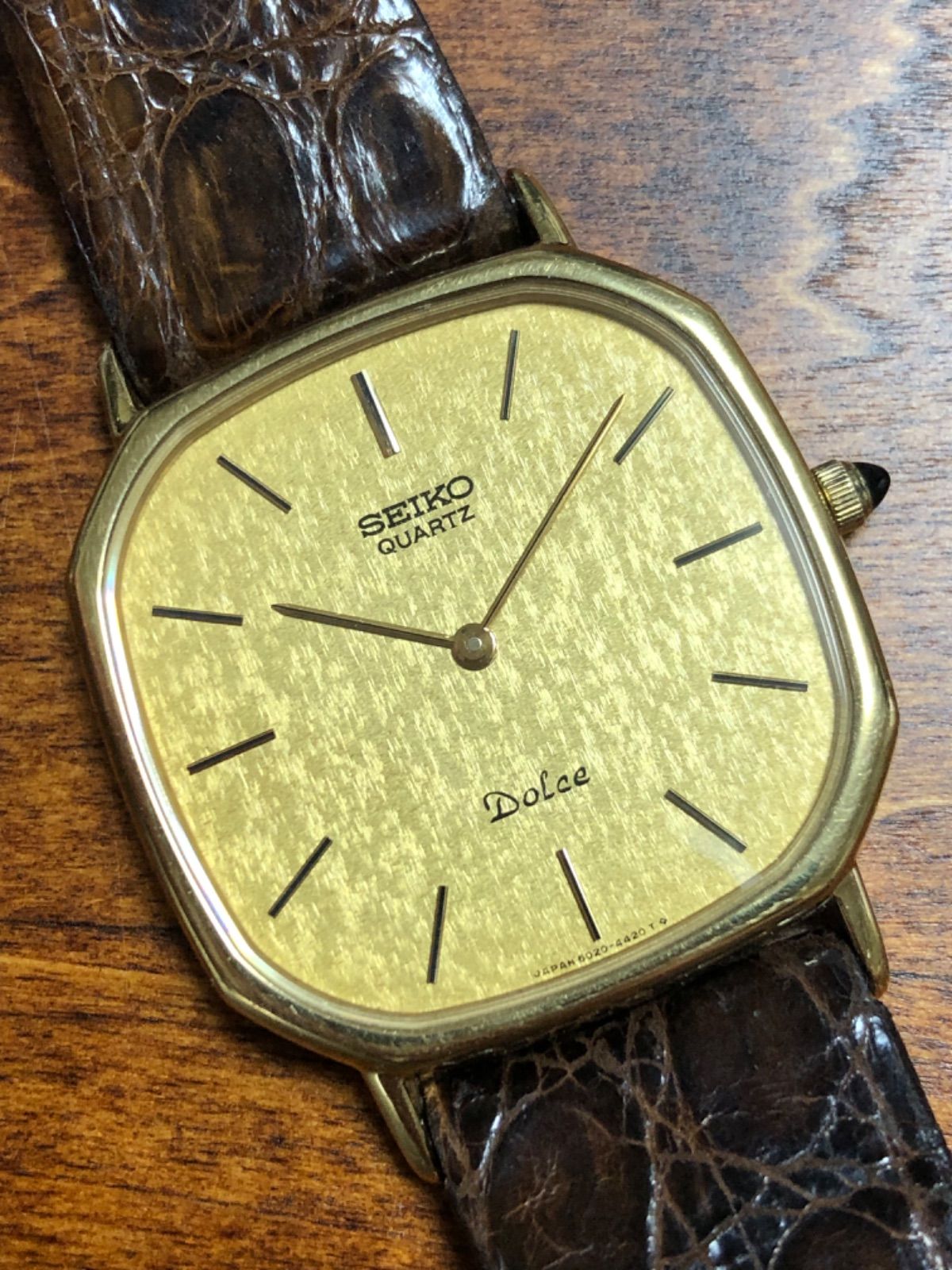 トップシークレット セイコー SEIKO ドルチェ Dolce 10K ゴールド 無垢