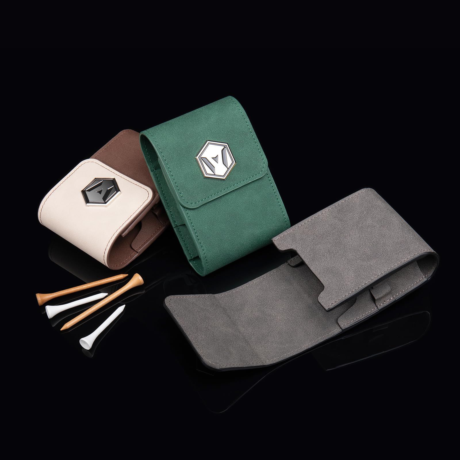 ゴルフ 距離計測器 ケース ゴルフボールケース 距離計ケース 磁石開閉