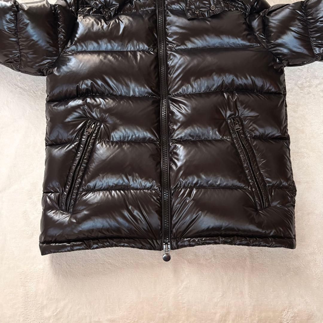 Lサイズ・極美 MONCLER MAYA ダウンジャケット ブラック 黒 肉厚 L