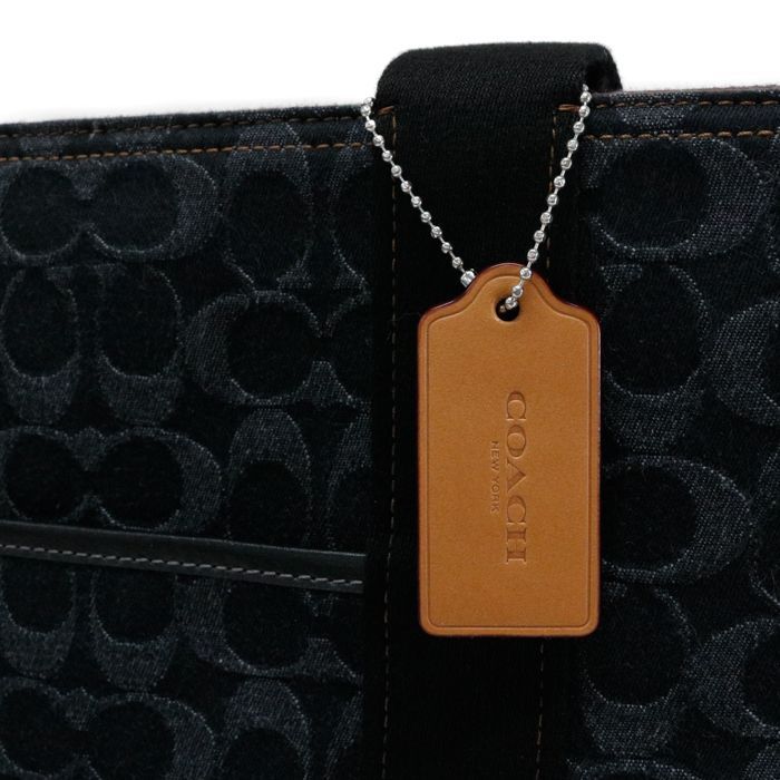 未使用 COACH コーチ CQ672 ラージスミス デニム トートバッグ 公式】コーチアウトレット | スミス トート バッグ