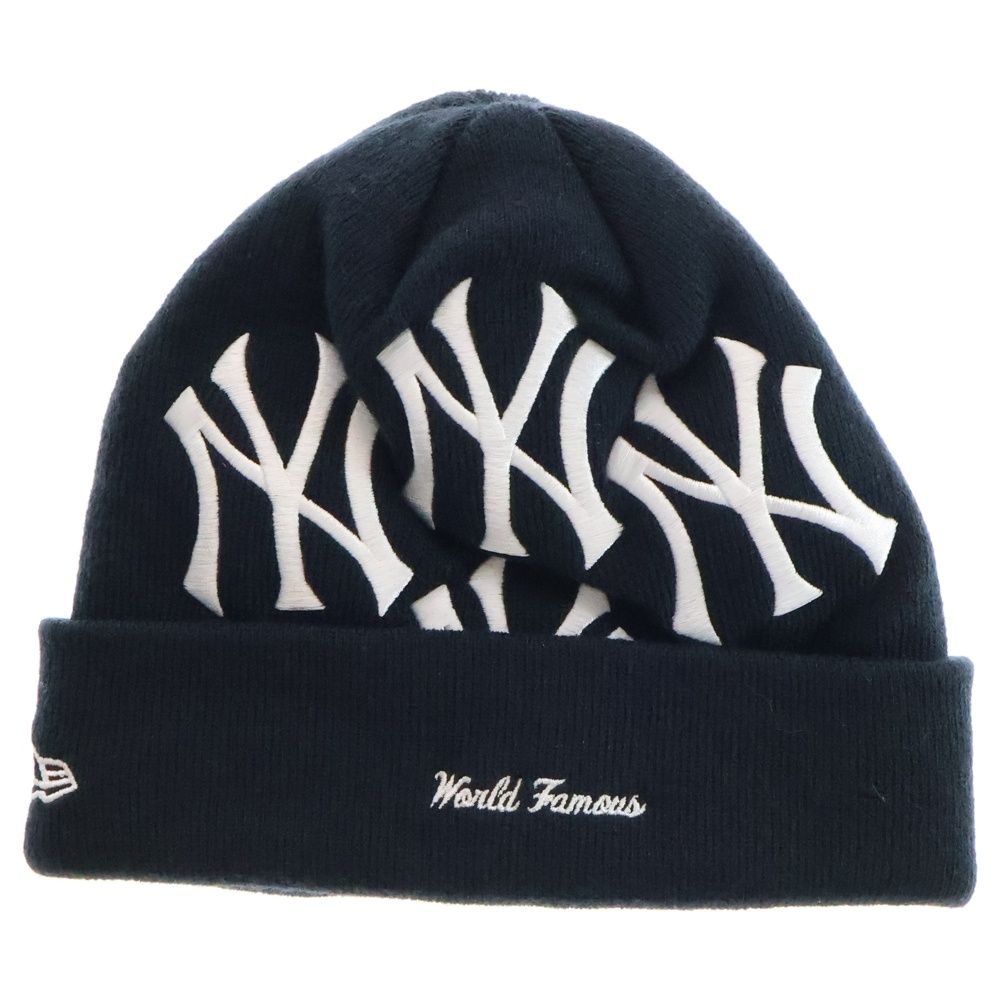 supreme ニューヨークヤンキース　ビーニー　ボックスロゴ SUPREME (シュプリーム) 21AW ×NEW ERA New York Yankees Box