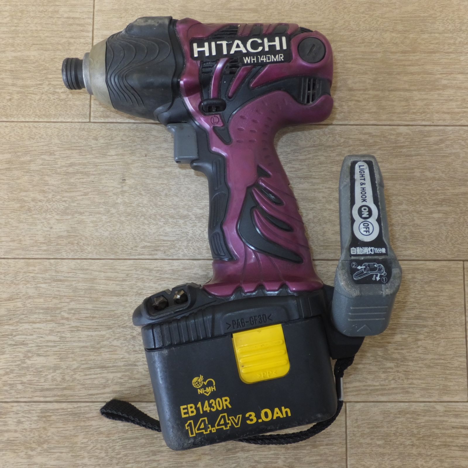 送料無料 日立 HITACHI コードレスインパクトドライバ WH 18DDL 