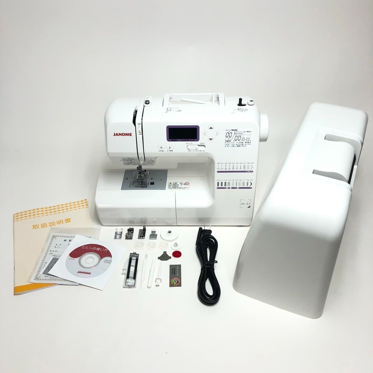 ジャノメ JANOME JN-51 コンピューターミシン 3343
