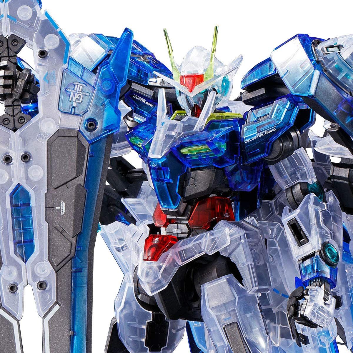 バンダイ BANDAI ＭＧ 1|100 ダブルオーザンライザー クリア