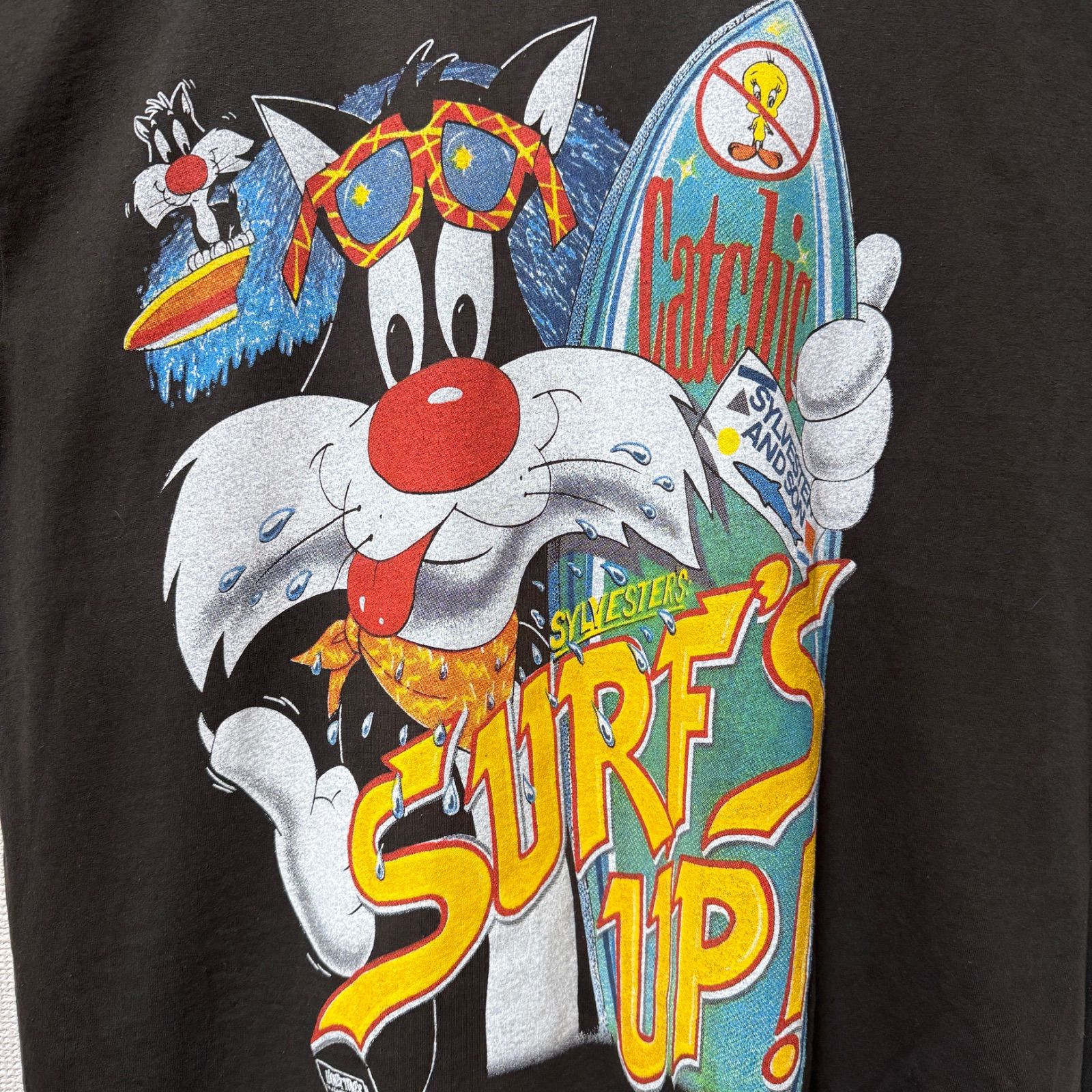 シルベスター Tシャツ XLサイズ ブラック ヘインズ Hanes