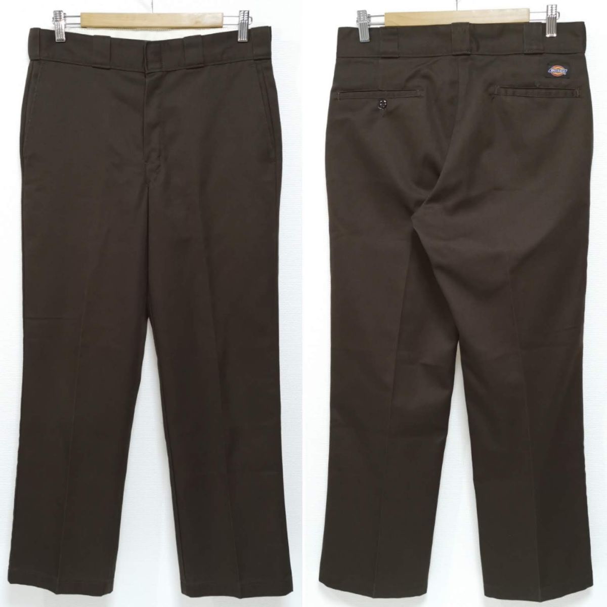 W32 L30 ディッキーズ DICKIES パンツ 874 ダークブラウン - メルカリ