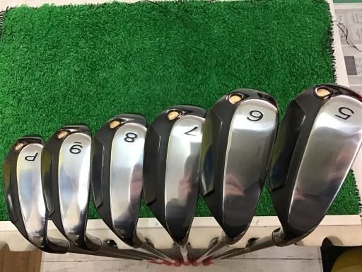 プロギア SUPER egg 6S アイアンセット IR eggオリジナルカーボン フレックスSR メンズ 男性用 右利き 右用 Cランク ゴルフクラブ