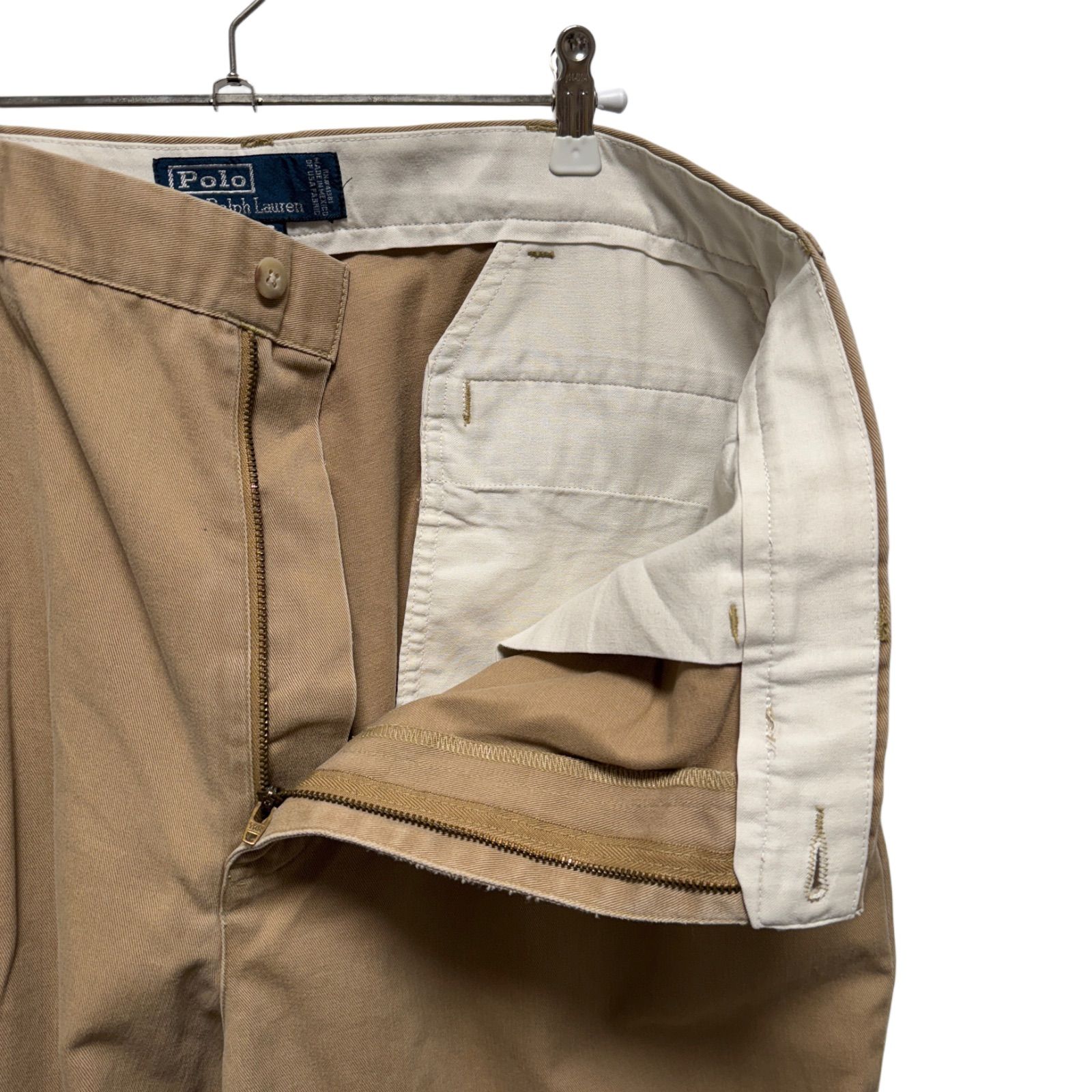 90s Ralph Lauren ポロチノ チノパンツ W32 L32 90s Polo by Ralph Lauren チノパン W38 L32 ポロ ラルフ