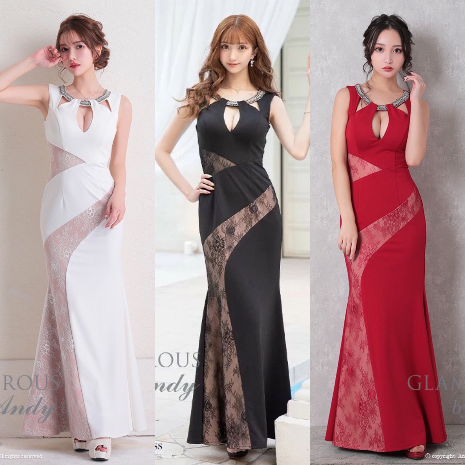 GLAMOROUS ANDY Fashion Press 09 COLLECTION 05】レース/ シアー  