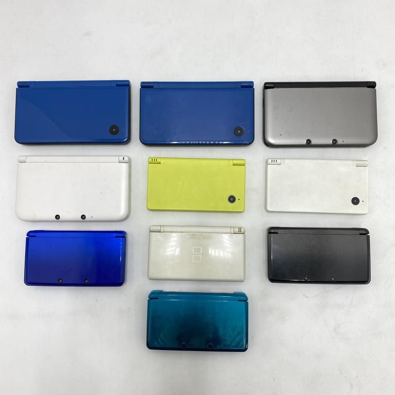 本体S ｼﾞｬﾝｸ 3DS DS本体まとめ 10台 動作未 DSi×2 DSiLL×2 DSLite×1 3DS×3 3DSLL×2 95