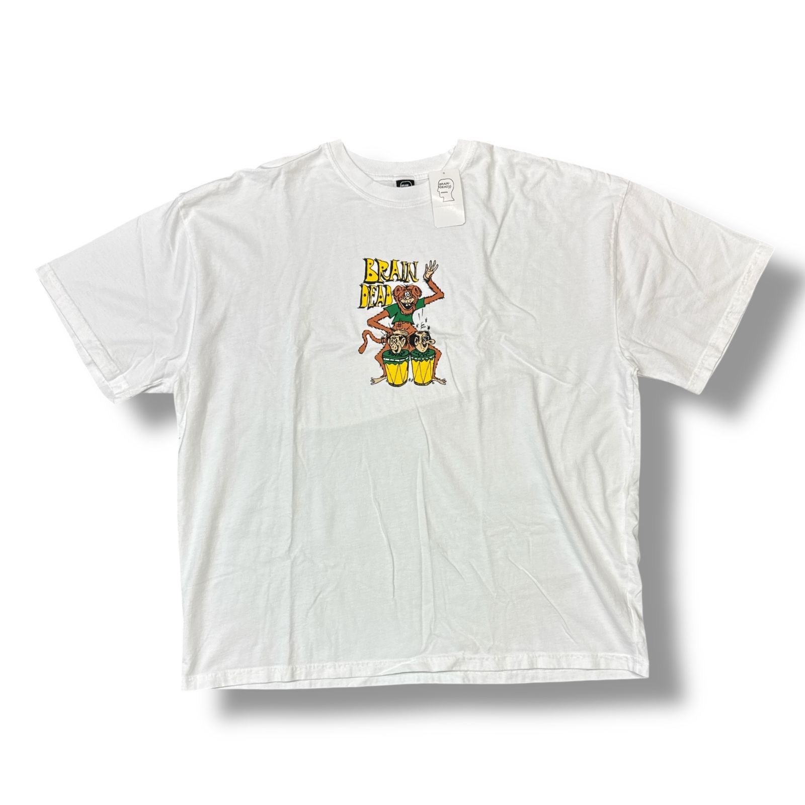 参考上代9900円 未使用品 BRAIN DEAD BONGO BRAIN T-SHIRT