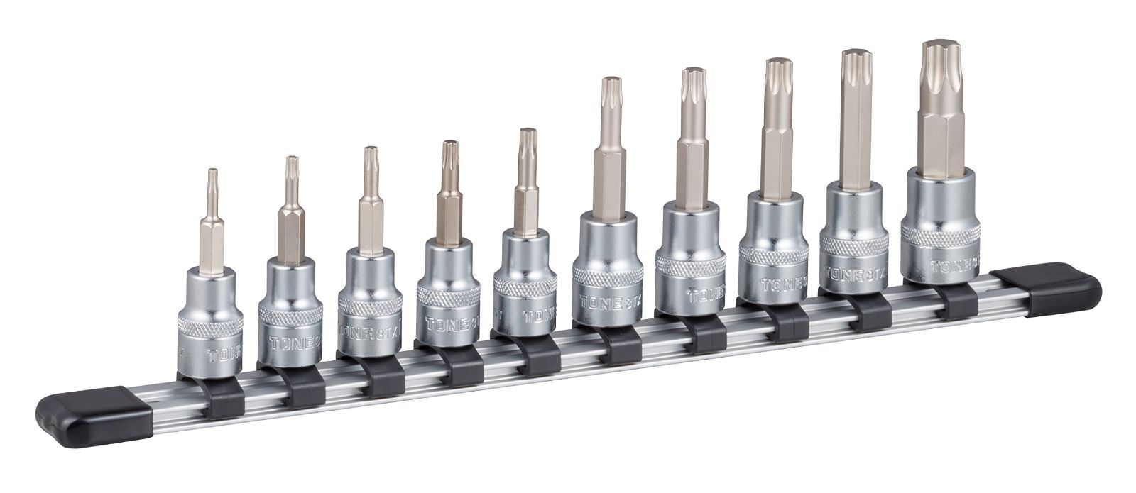 Style HTX310 内容10点 トネ TONE トルクスソケットセット 強力タイプ ホルダー付 HTX310 差込角9.5mm 3|8＂ 内容10点
