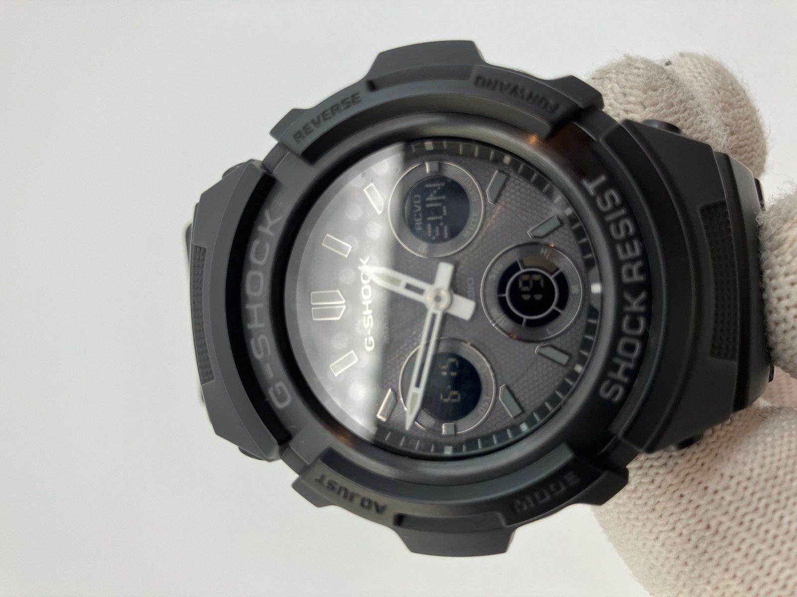CASIO G-SHOCK AWG-M100B マルチバンド6 タフソーラー 電波ソーラー 