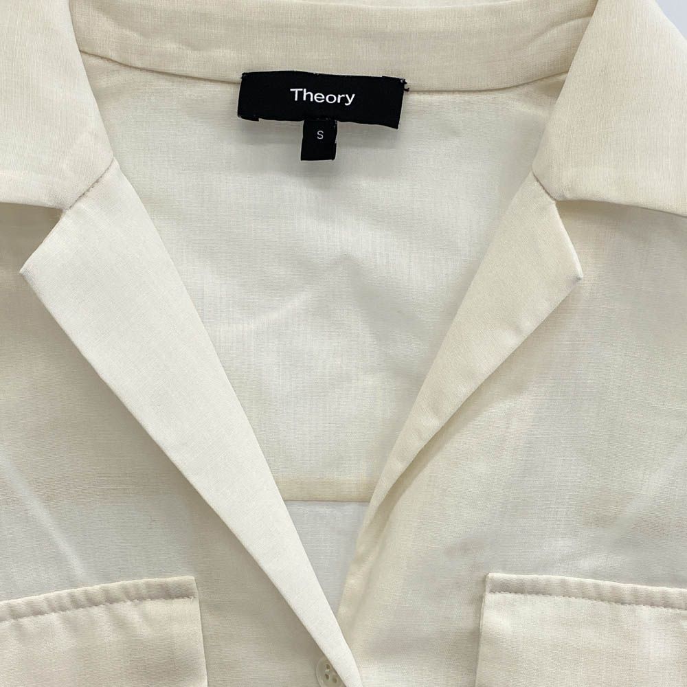 未使用級✨セオリー　長袖シャツ　Theory◆オフホワイト　Shirt シャツ PRIME GGT UTL SHIRT B(504489943) | セオリー(Theory