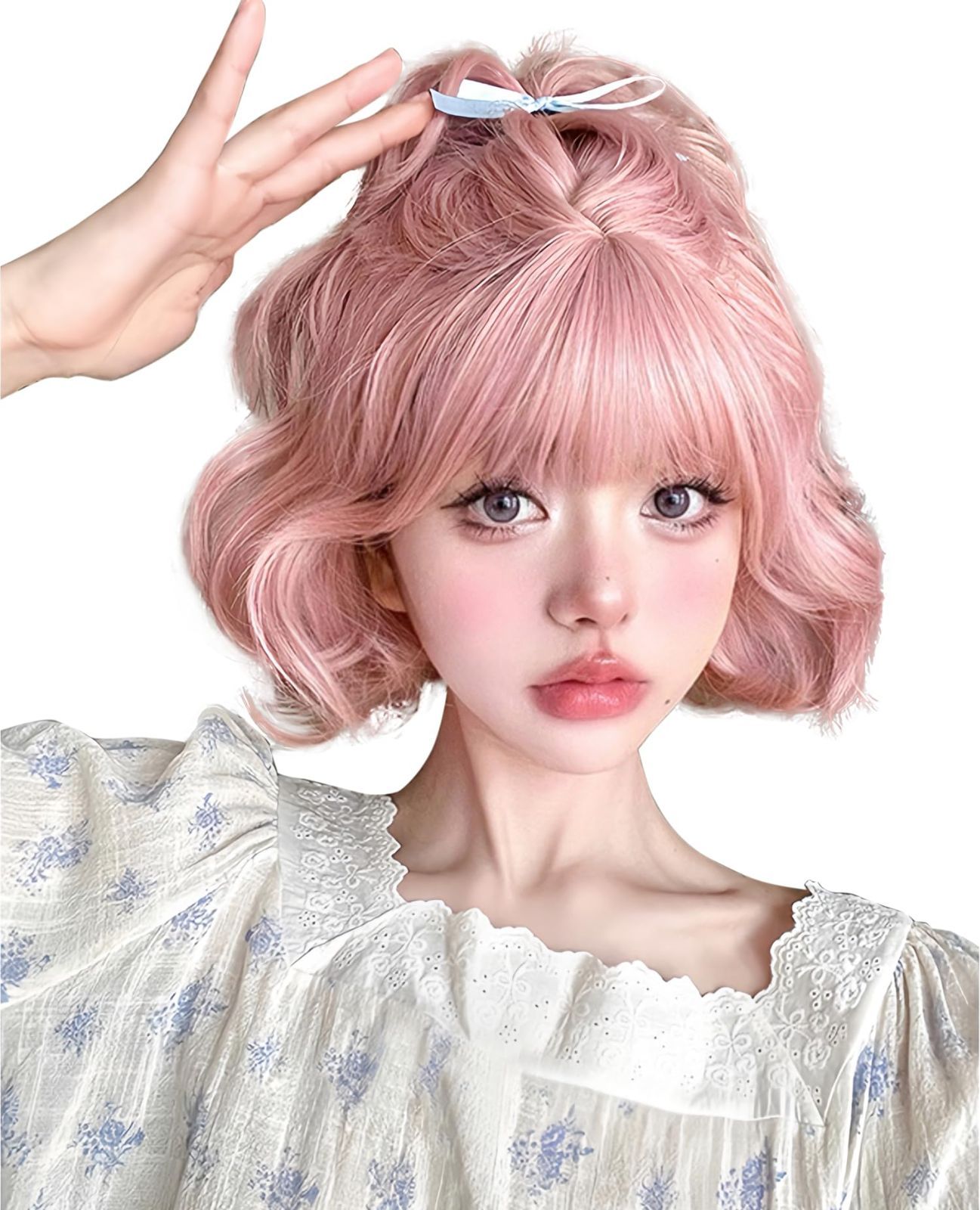 特価商品】レディース ウェーブ かつら パーマ 女性 女装 フルウイッグ