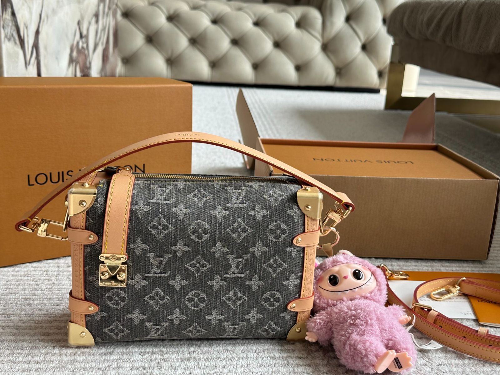 今日 Louis Vuitton Trunk Soft Box 2025 New Release Good Style