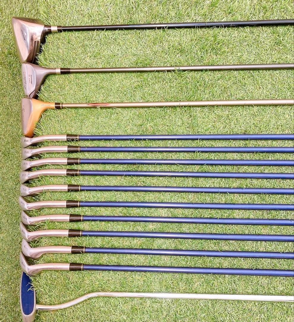 H11.ミズノ 初心者オススメ ゴルフクラブ メンズセット 右利き