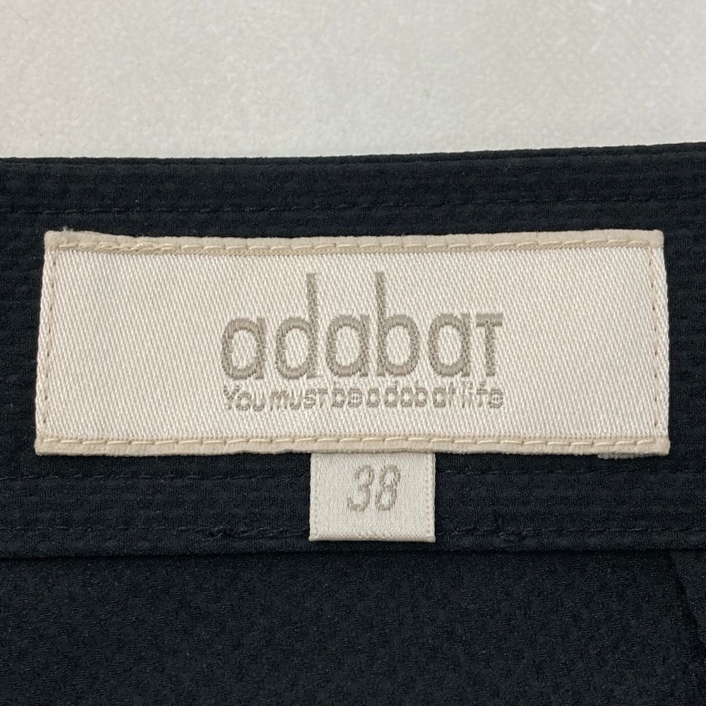 新品未使用　adabat ゴルフ　スウェットパンツ　サイズ38　セットアップ サイズ：38 ADABAT アダバット パンツ ブラック系 [240101538580
