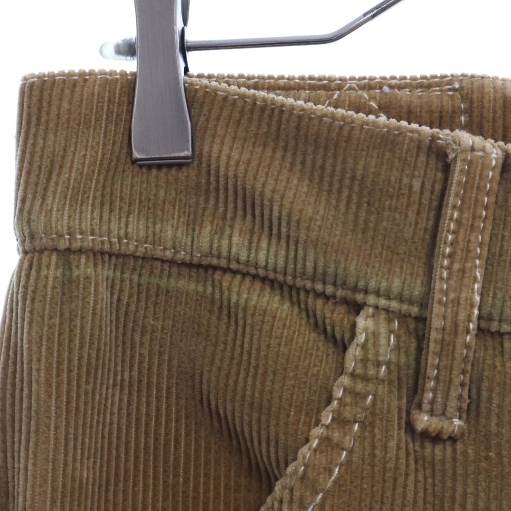 CHAPAL (シャパル) ボタンフロント コットン コーデュロイ テーパード 