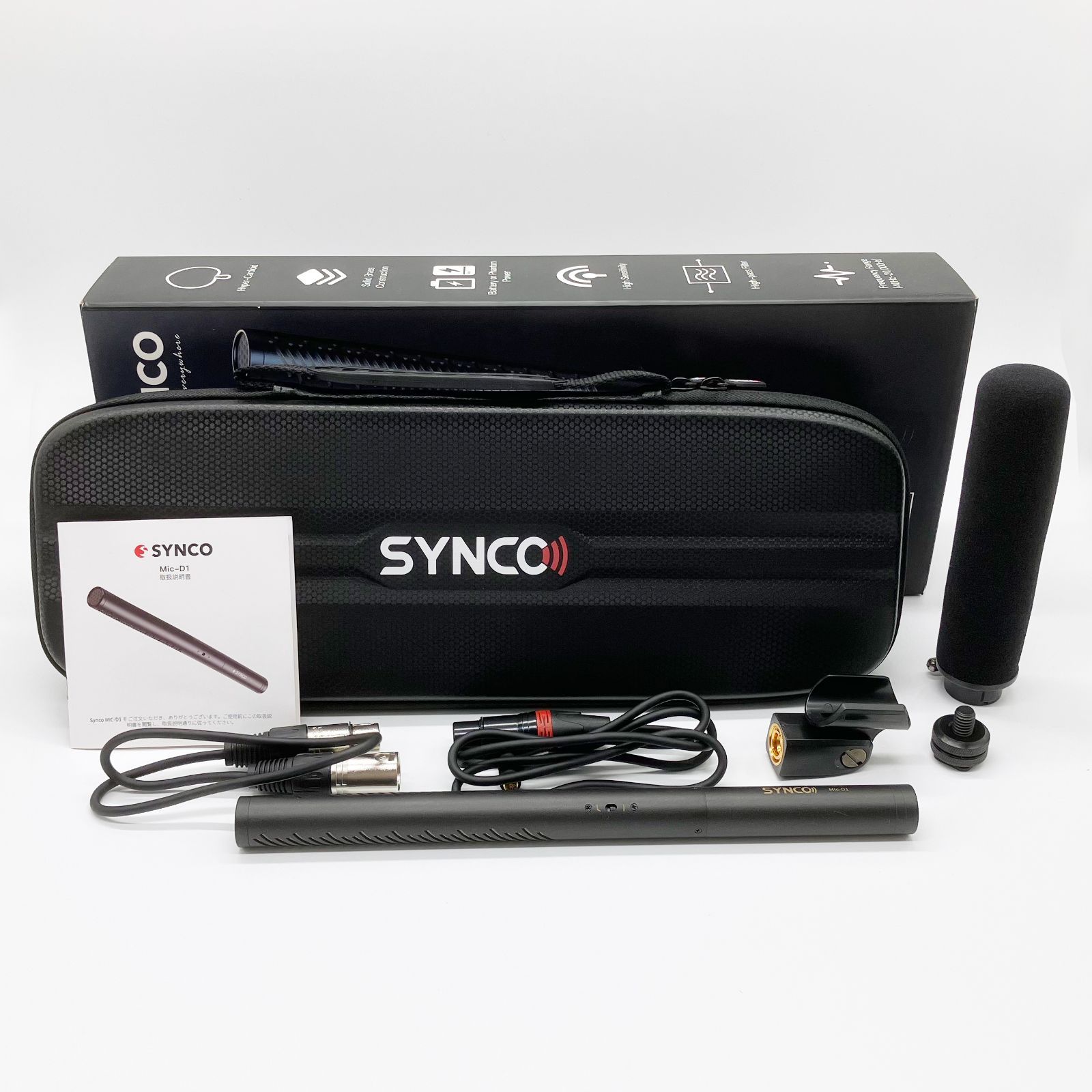 □別売ホットシューマウントのおまけ付きの極上品□ SYNCO MIC-D1 ショットガンマイク - メルカリ