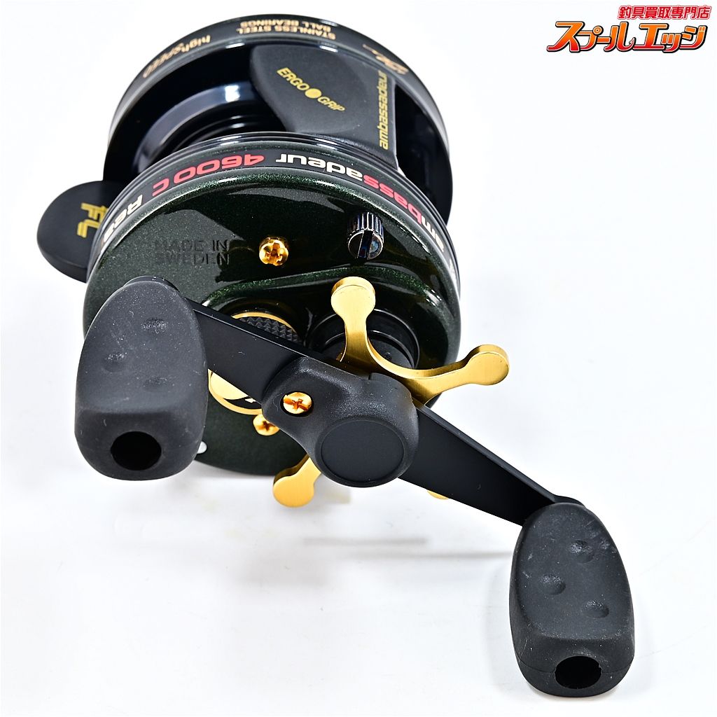 アブガルシア　アンバサダー　４６００Ｃ　ジャンク アブ ガルシア AMBASSADEUR 4600CA Factory Tuned Black (リール