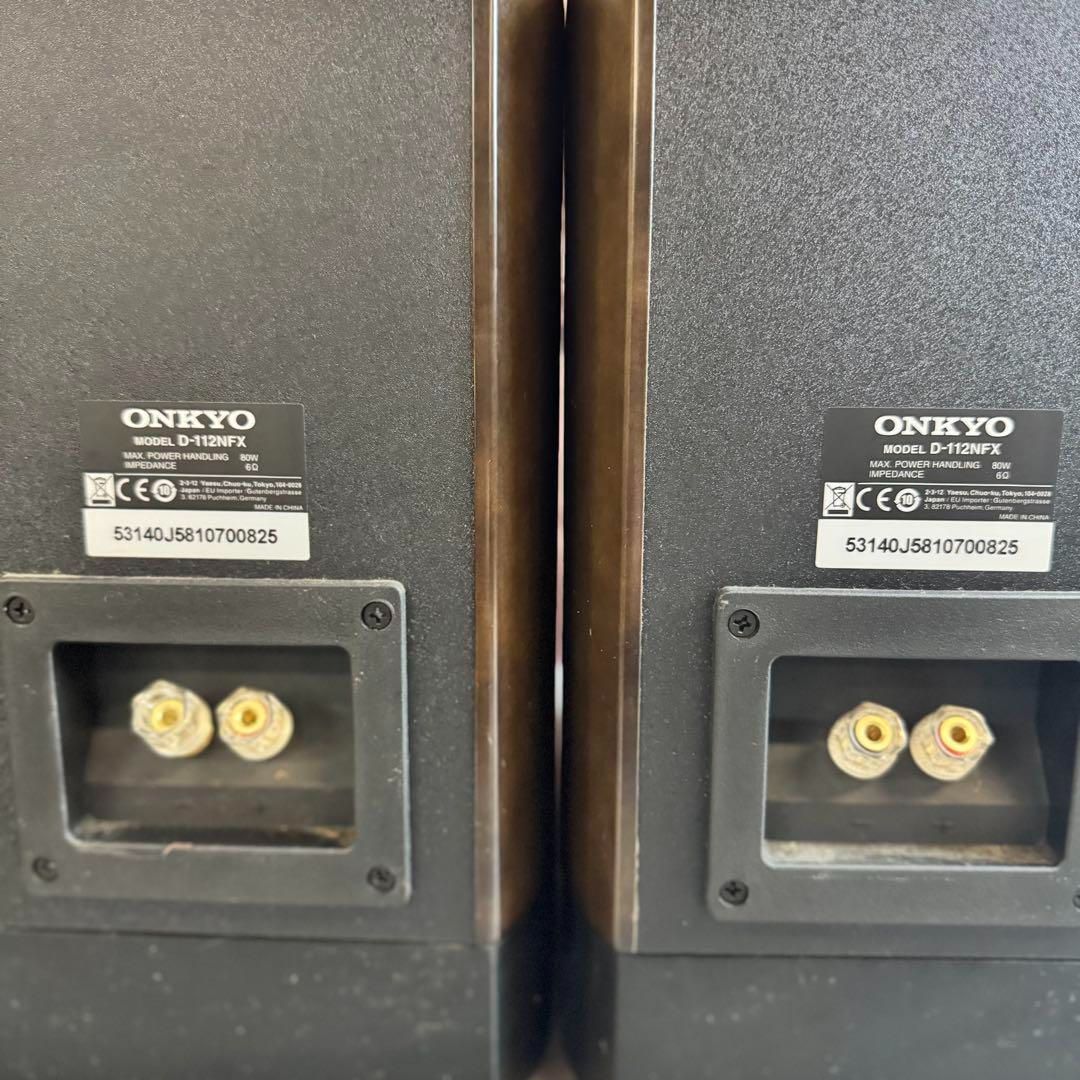ONKYO CR-N775 レシーバー D-112NFX スピーカー セット - メルカリ