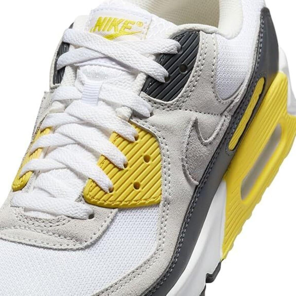 ナイキ] エア マックス 90 AIR MAX 90 ホワイト/イエロー/グレー