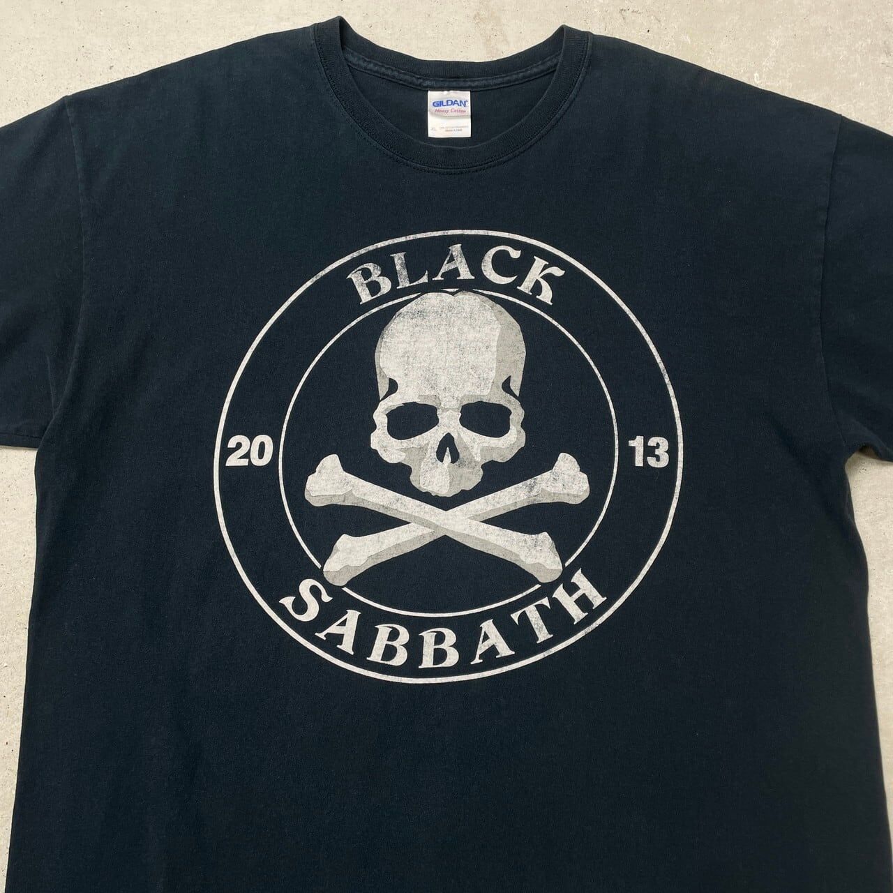 BLACKSABBATH2013年黒ボディツアーTシャツサイズ表記M BLACK SABBATH ブラックサバス TOUR 2013 バンドTシャツ メンズ