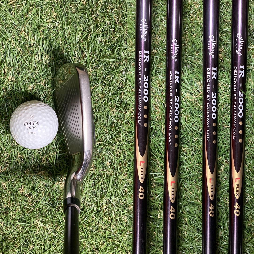 レディース Callaway ERC Ti アイアン6本 キャロウェイ - メルカリ