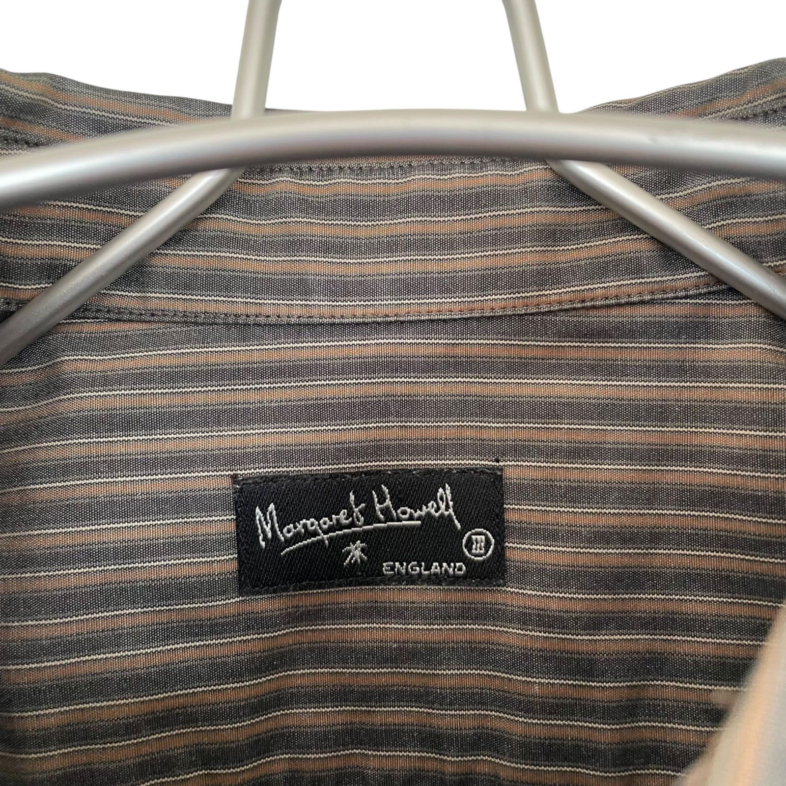 Z1421 MARGARET HOWELL マーガレットハウエル 半袖シャツ