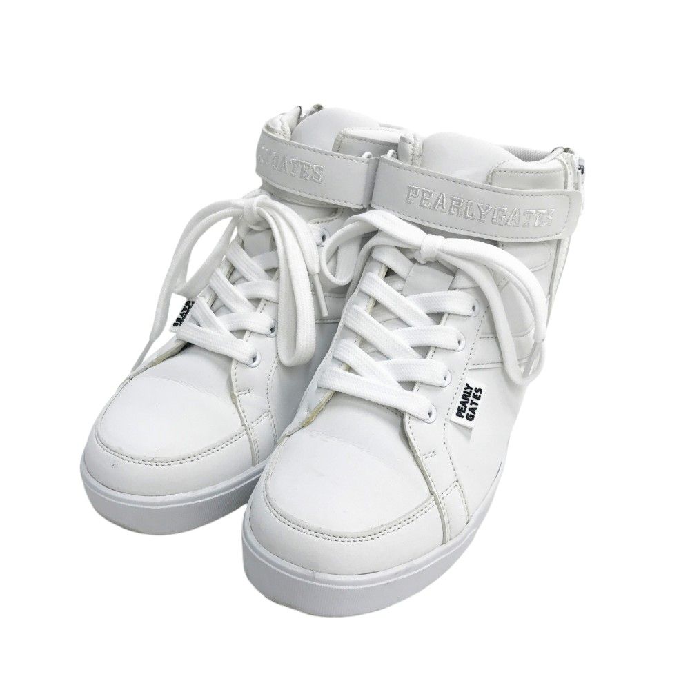 PEARLY GATES パーリーゲイツ ゴルフシューズ ホワイト系 24 ゴルフ