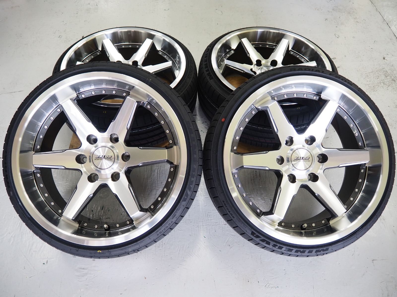 カスタム 深リム ディープコンケイブ VAALOR DCR 19inch 9.0J 6H139.7 