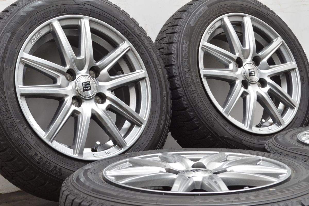 美品】タンク・ルーミー ハスラー 165/65R14 4本 交換工賃込み