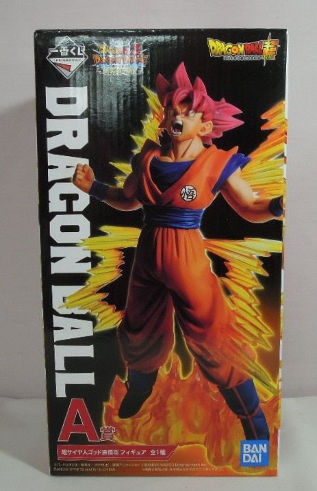 BANDAI SPIRITS 一番くじ ドラゴンボールZ ドッカンバトル 6th anniversary A賞超サイヤ人ゴッド 孫悟空 フィギュア