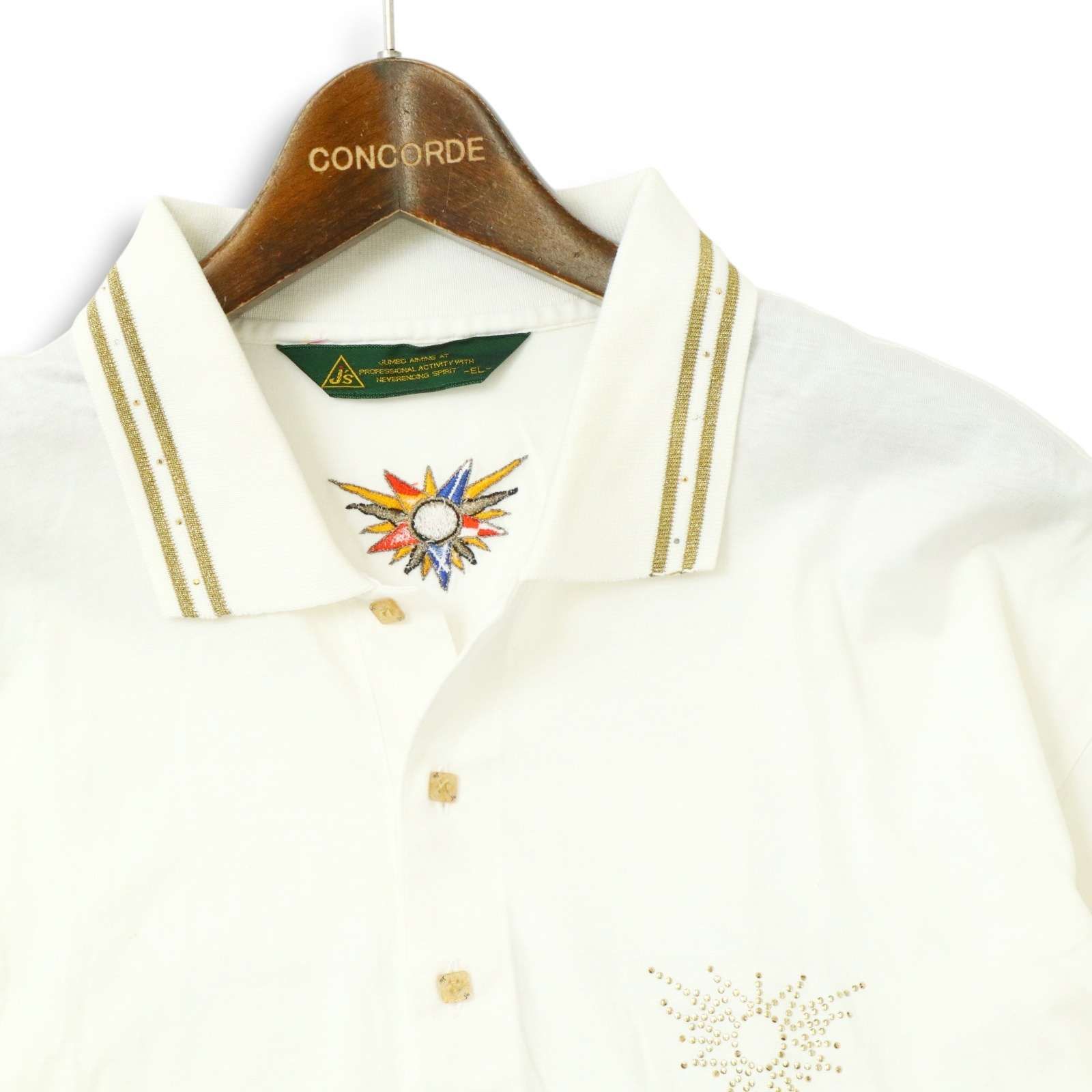 【新品】J´ｓジャンボ尾崎モデル　ポロシャツ　EL ゴルフ メンズ 新品】J´sジャンボ尾崎モデル ポロシャツ EL ゴルフ メンズ