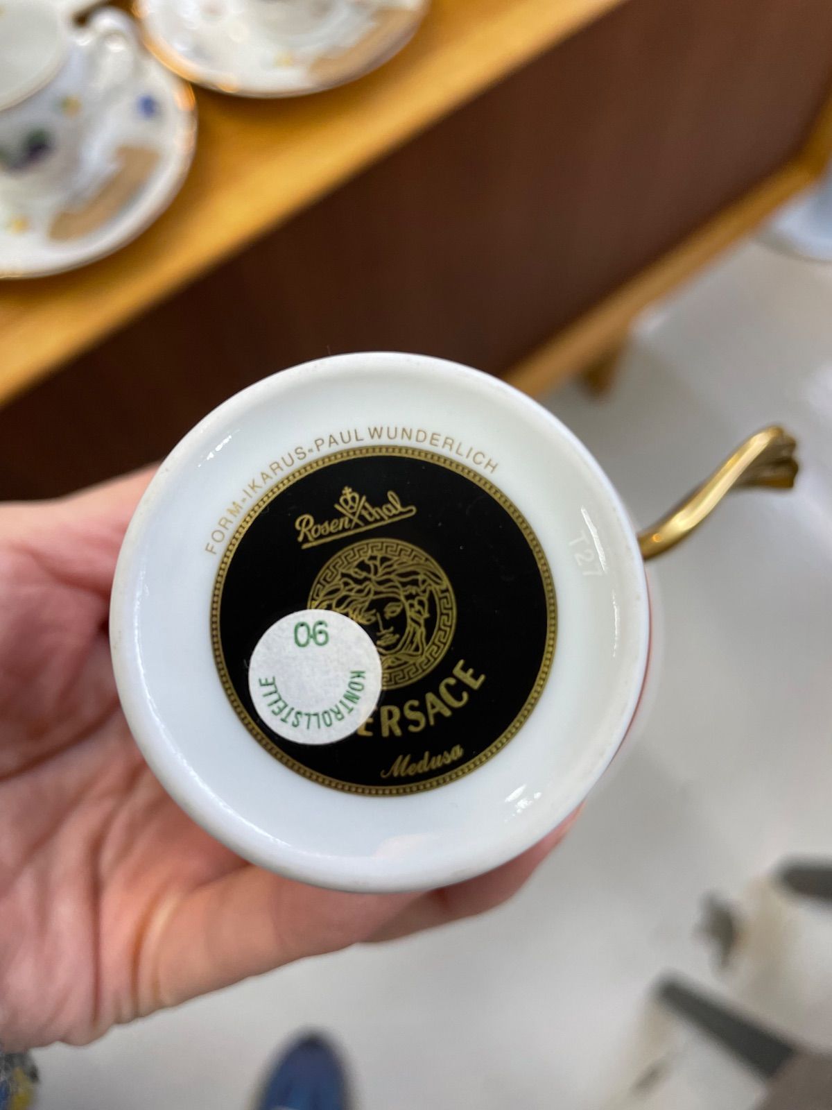 小売業者 【未使用品】ヴェルサーチ メドゥーサ コーヒーカップ