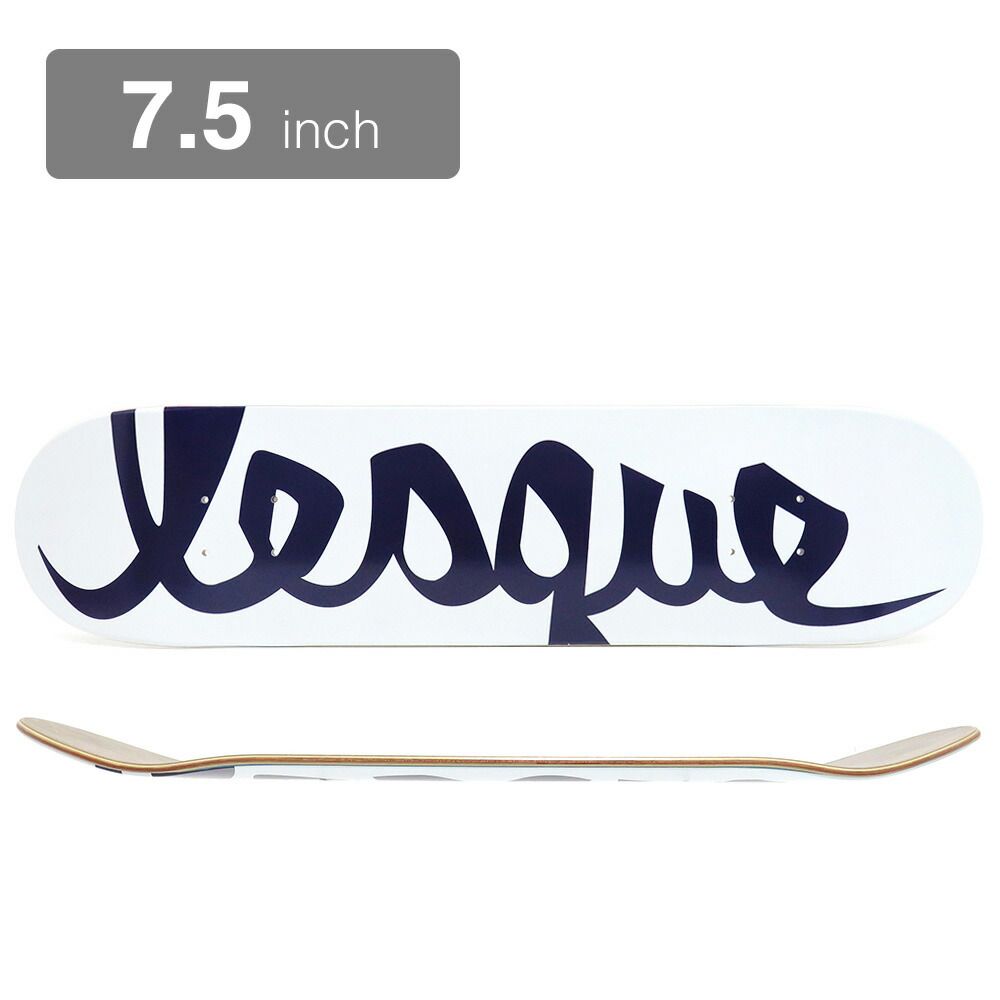 レスケ デッキ TEAM LOGO WHITE/NAVY 7.875 レスケ デッキ TEAM LOGO WHITE/NAVY 7.875 - メルカリ