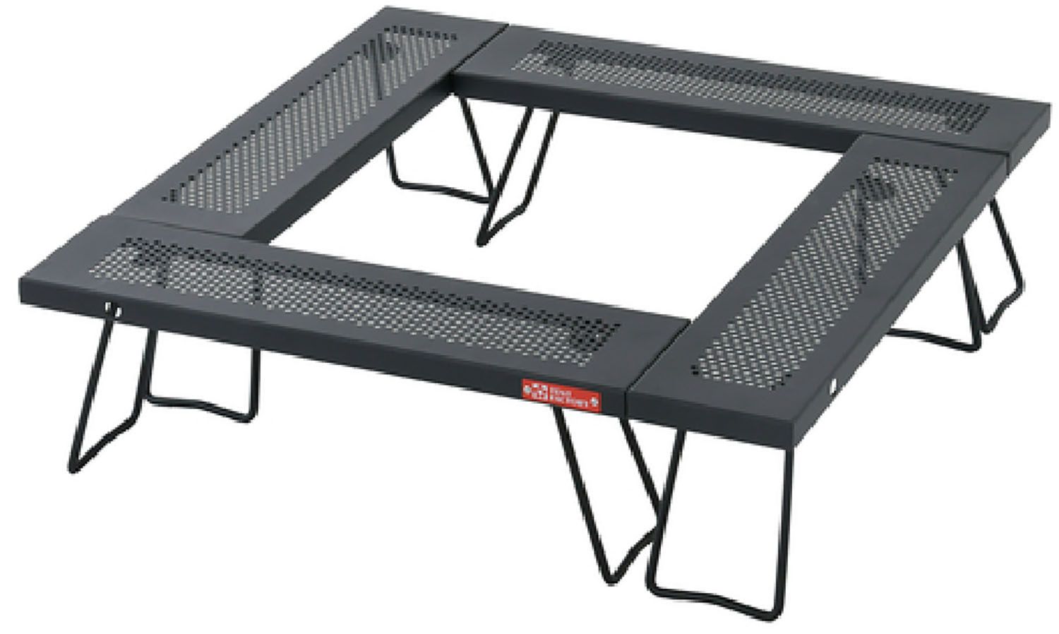 テントファクトリー TENT FACTORY アウトドア スチールワークスフリー4セット 675 アウトドアテーブル キャンプテーブル スチール スチールテーブル パンチングテーブル キャンプ スチールワークス TFWLSWF4S -