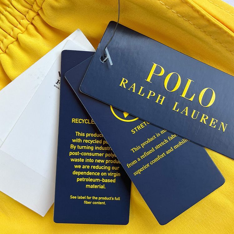 新品‼️ POLO RALPH LAUREN イエロー水着 Sサイズ 新品】POLO RALPH LAUREN ポロラルフローレン 水着 Sサイズ